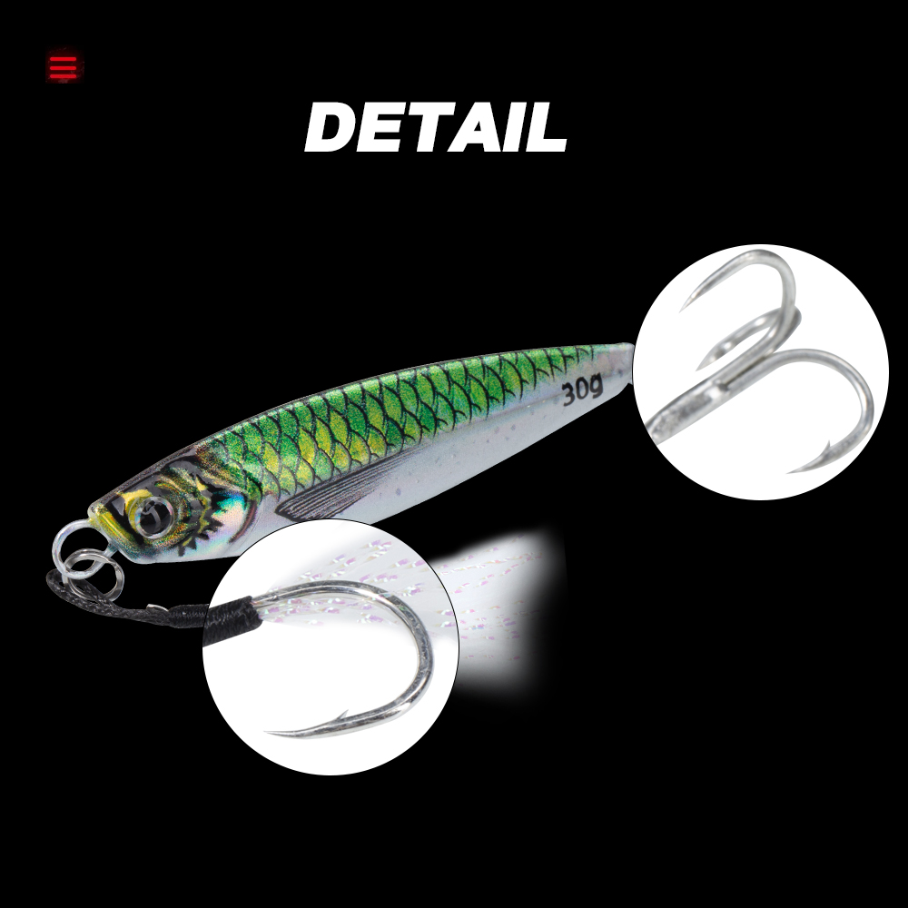Hunthouse โลหะ Jig Fishing Lur - Fishing Lure Spoon บทวิจารณ์และราคา