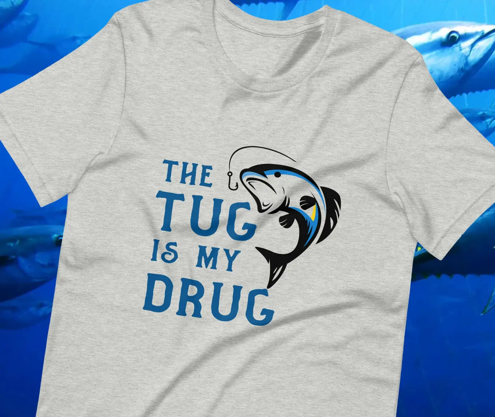เสื้อยืด The Tug Is My Drug สำ - Fishing Lure Box บทวิจารณ์และราคา