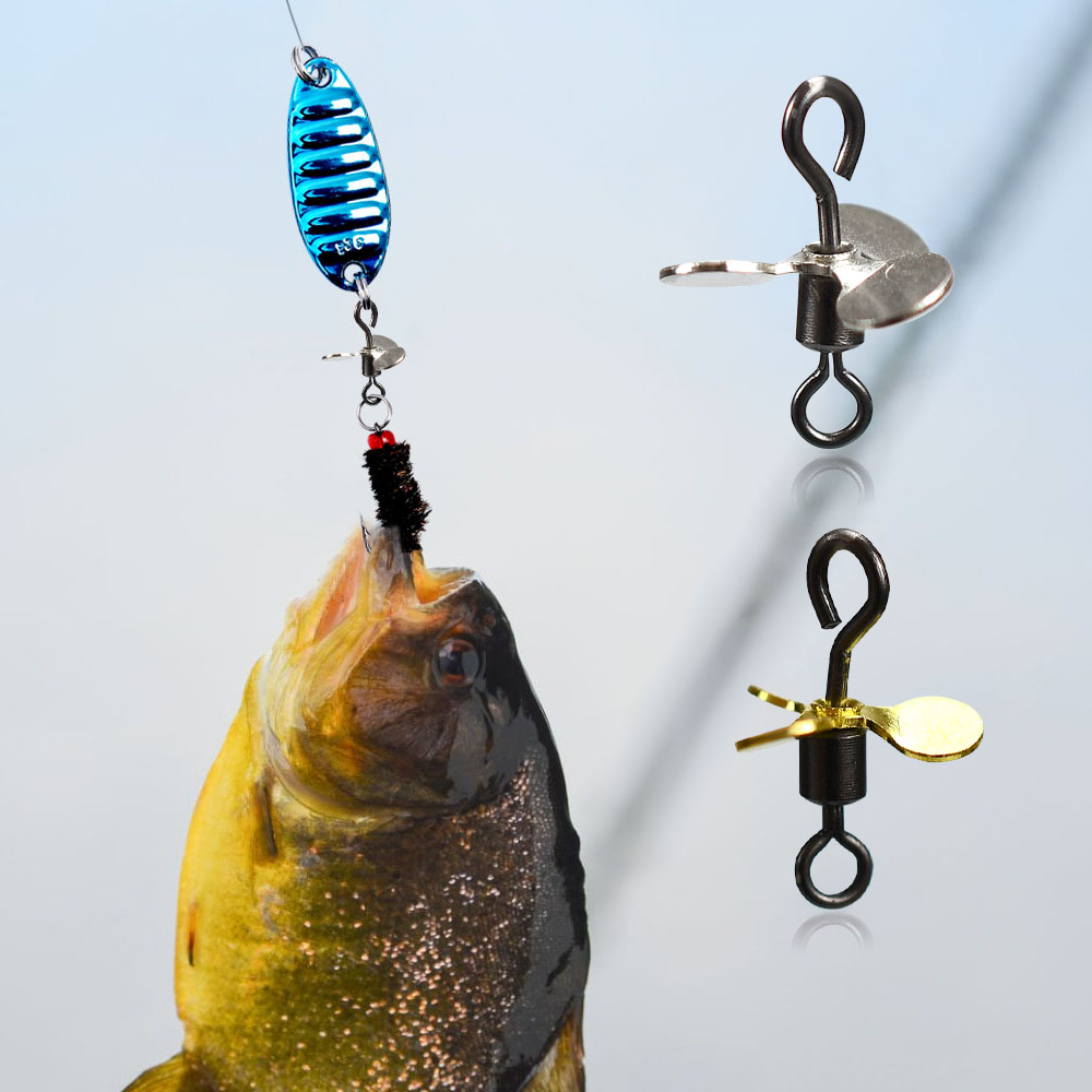 20 ชิ้นเกลียวใบมีดตกปลาใบพัดอุ - Fishing Lure Blade Bait บทวิจารณ์และราคา