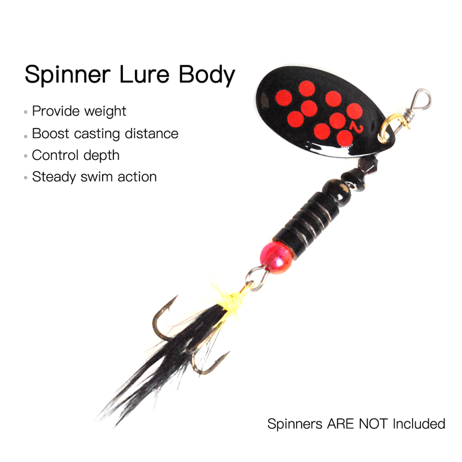 ลูกปัดตกปลาทองเหลือง48ชิ้นตัวถ - Fishing Lure Making Kit บทวิจารณ์และราคา