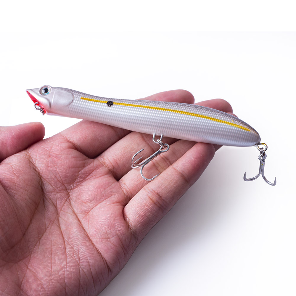 เหยื่อปลอมแบบลอยน้ำ ขนาด 120 ม - Fishing Lure Popper บทวิจารณ์และราคา