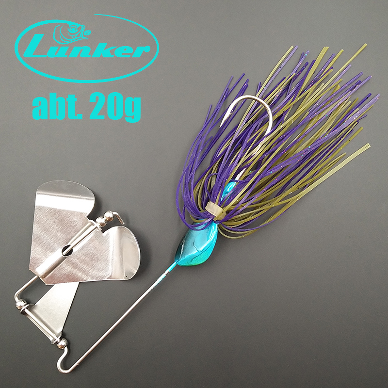 เหยื่อปลอมแบบหมุน Lunker Spinn - Fishing Lure Blade Bait บทวิจารณ์และราคา
