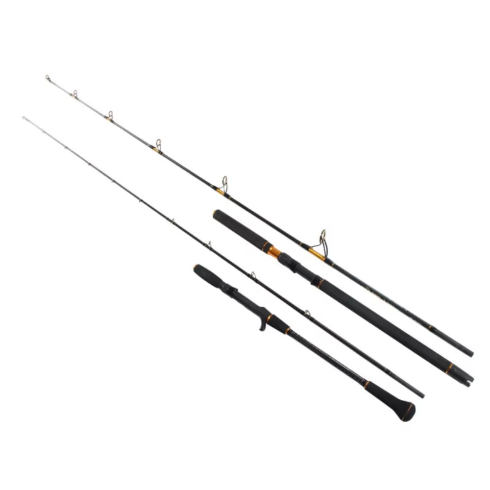 คันเบ็ดคาร์บอนแท้สำหรับตกปลาทะ - Fishing Lure Jig บทวิจารณ์และราคา