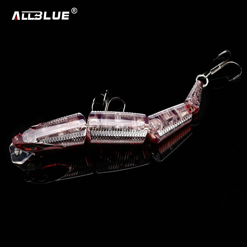 ALLBLUE Professional Jointed S - Fishing Lure Popper บทวิจารณ์และราคา