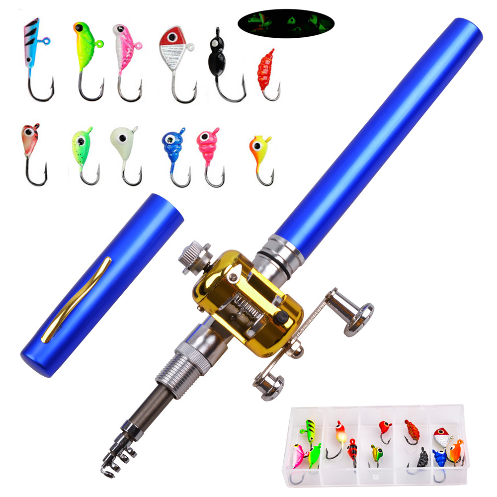 เบ็ดตกปลาน้ำแข็งขนาดเล็กพร้อมเ - Fishing Lure Jig บทวิจารณ์และราคา