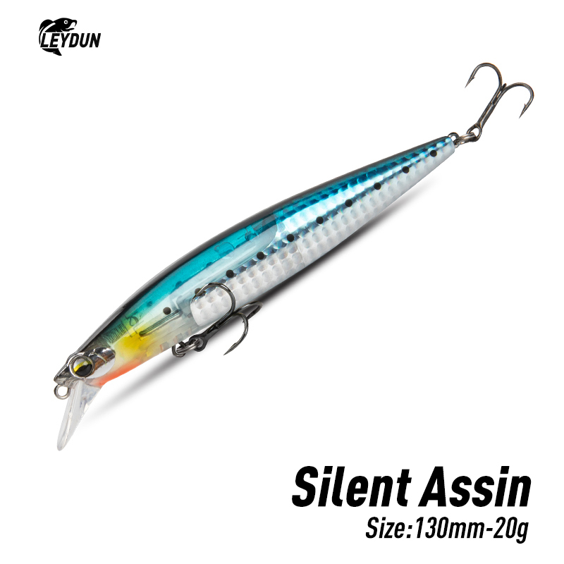 เหยื่อตกปลาทะเลลอยน้ำ LEYDUN ข - Fishing Lure Blade Bait บทวิจารณ์และราคา